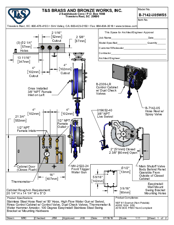 Cutsheet