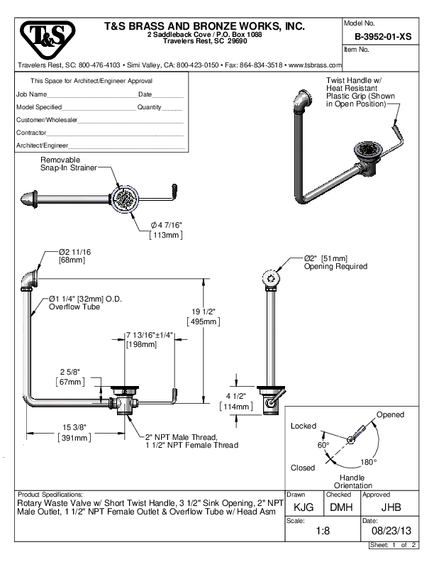 Cutsheet