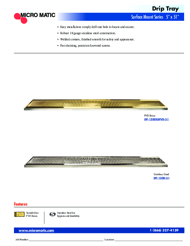 Cutsheet