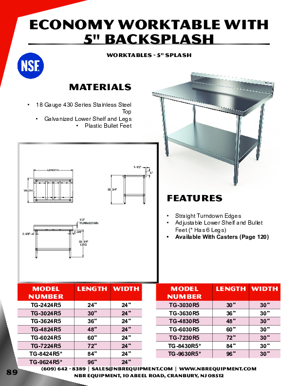 Cutsheet