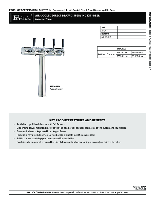 Cutsheet