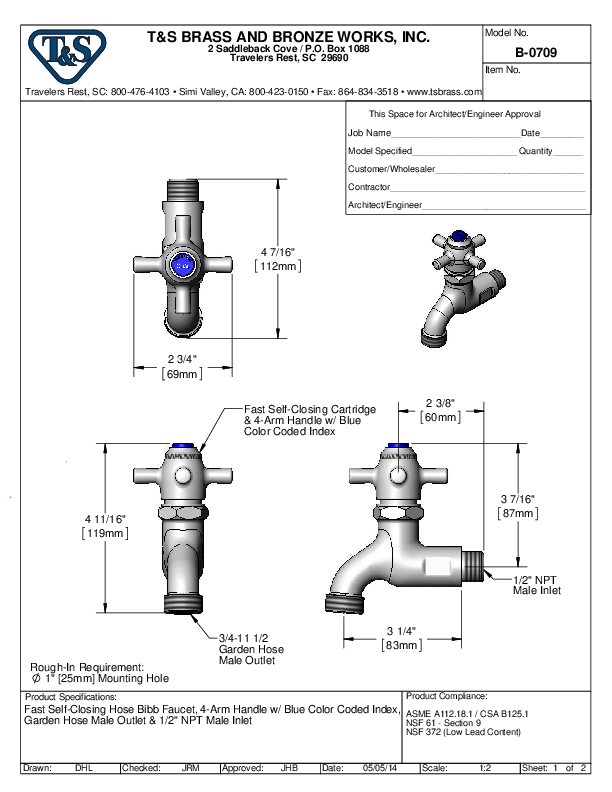 Cutsheet