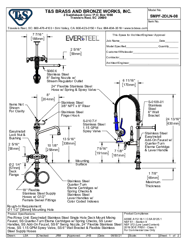 Cutsheet