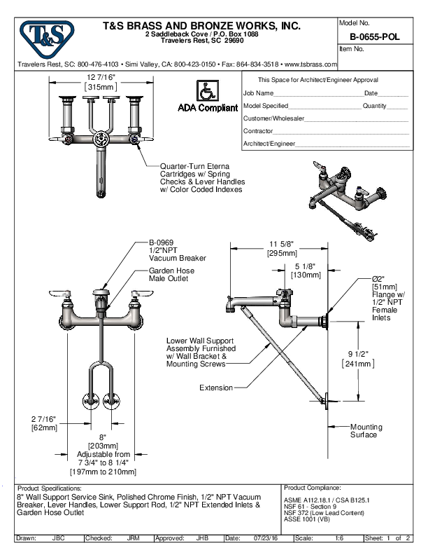 Cutsheet