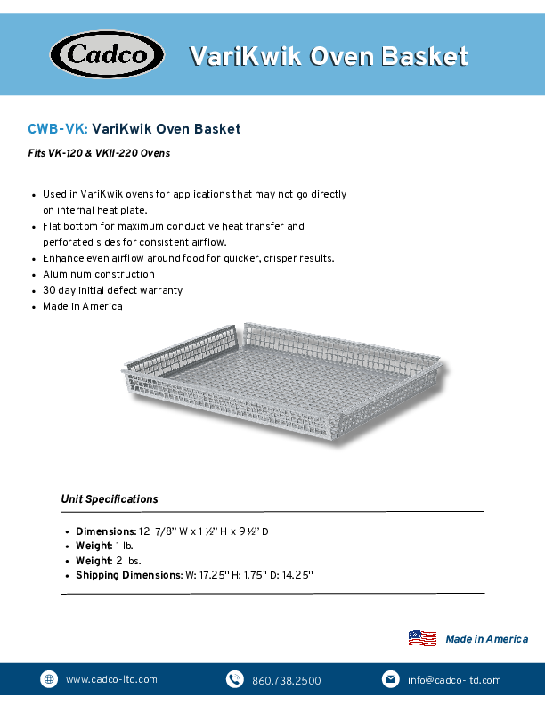 Cutsheet