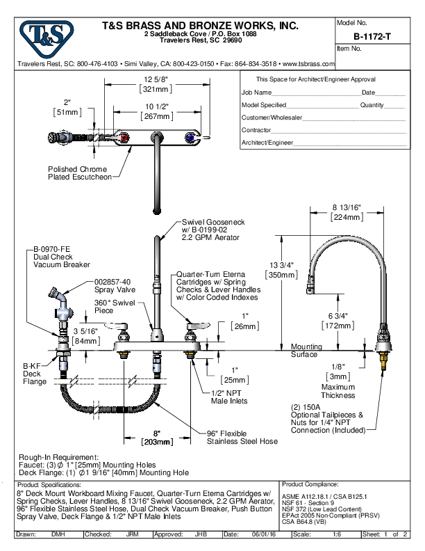 Cutsheet