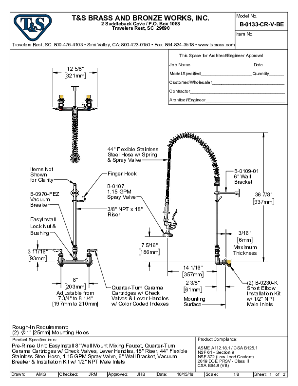 Cutsheet