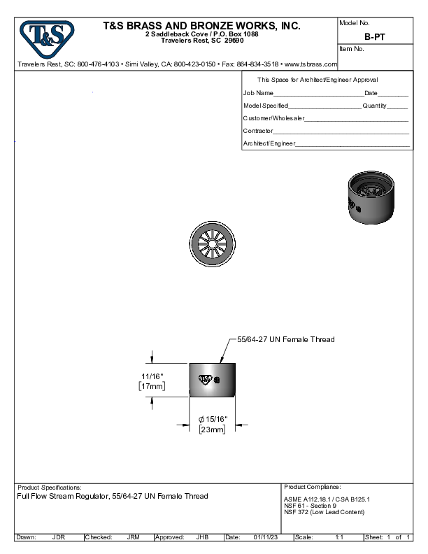 Cutsheet