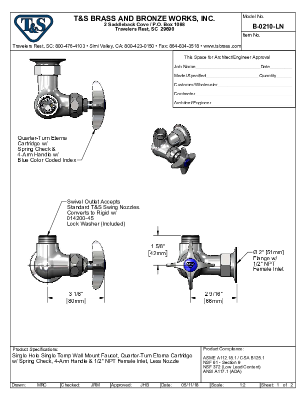 Cutsheet