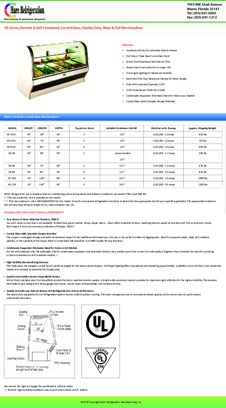 Cutsheet