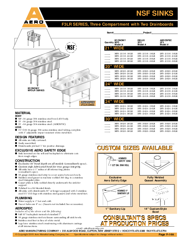 Cutsheet