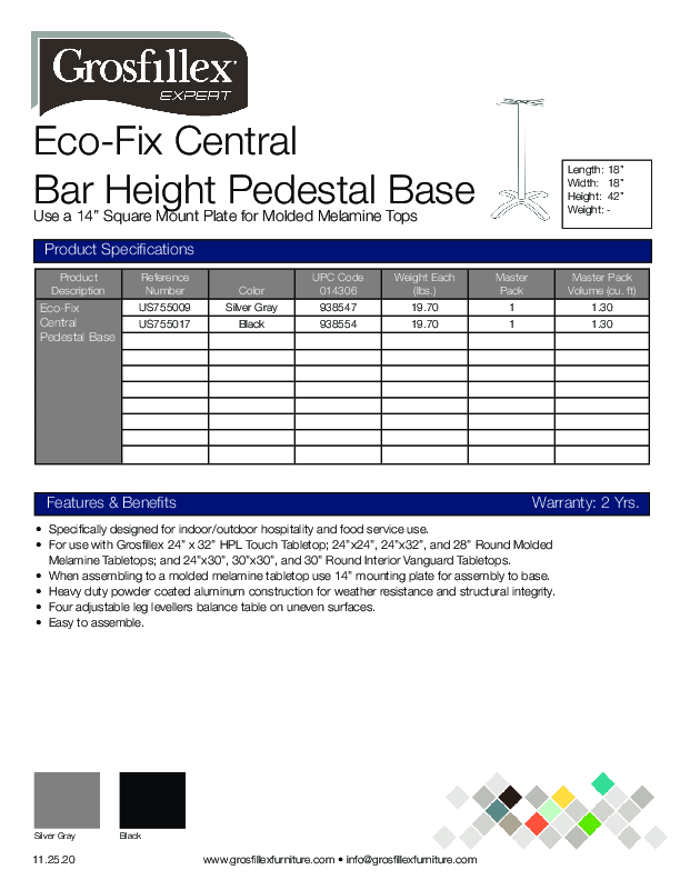 Cutsheet