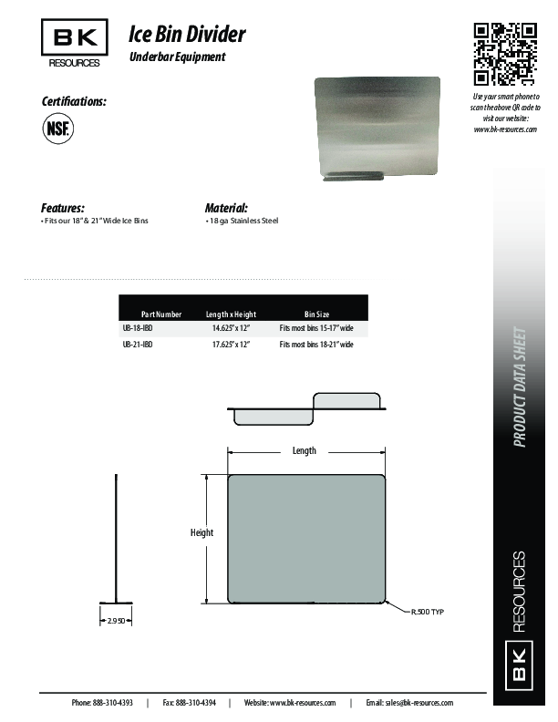 Cutsheet