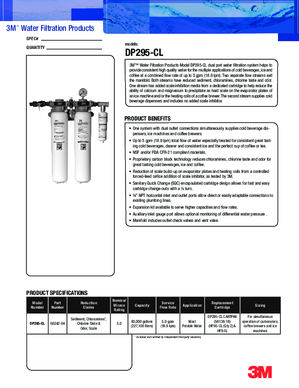 Cutsheet