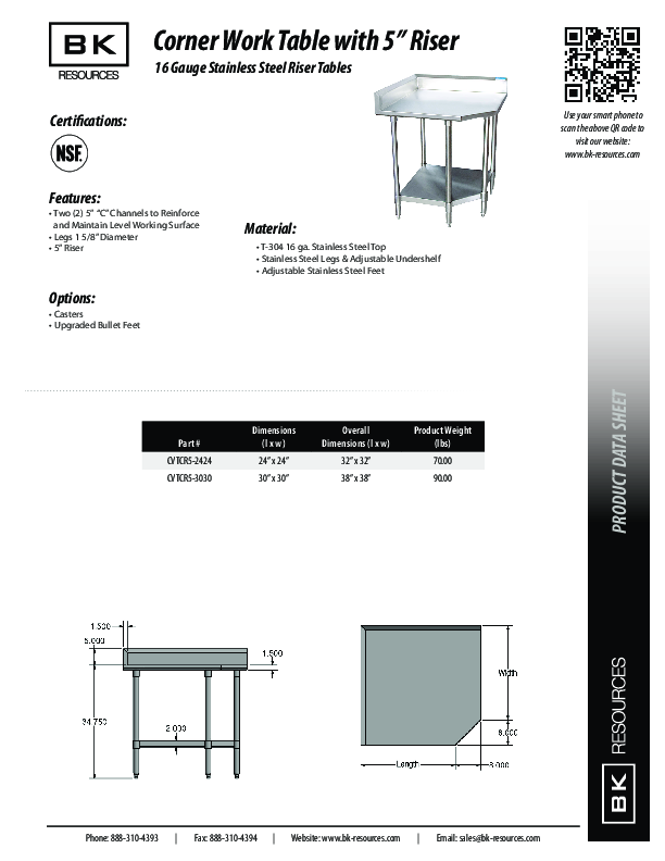 Cutsheet