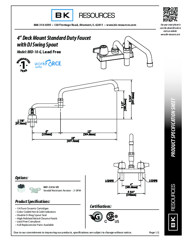 Cutsheet