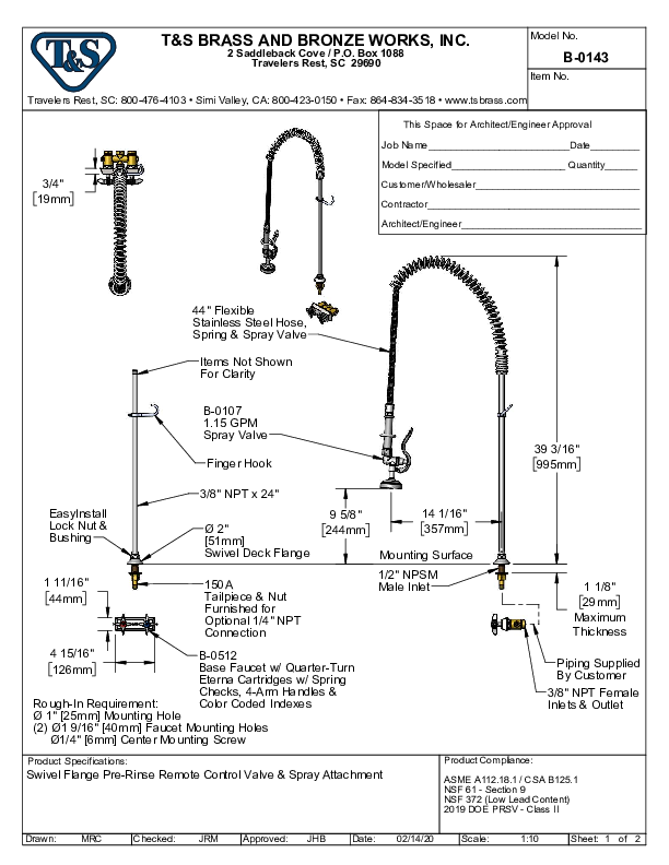 Cutsheet