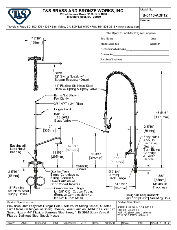 Cutsheet