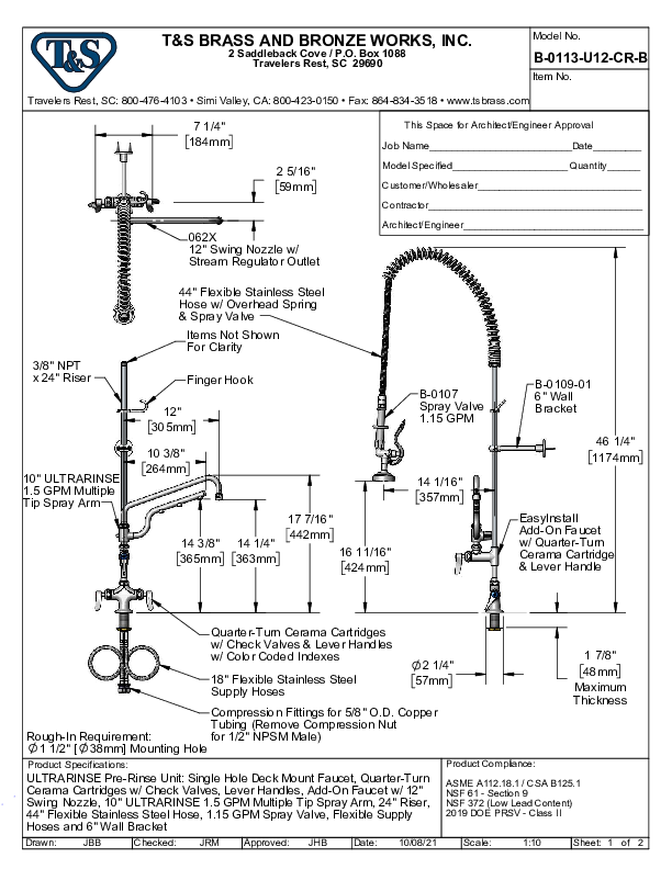 Cutsheet