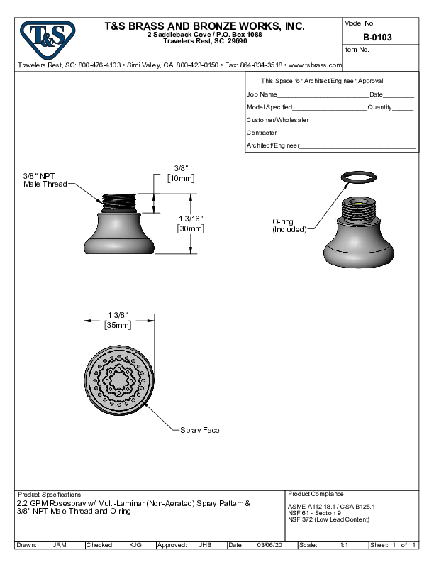 Cutsheet