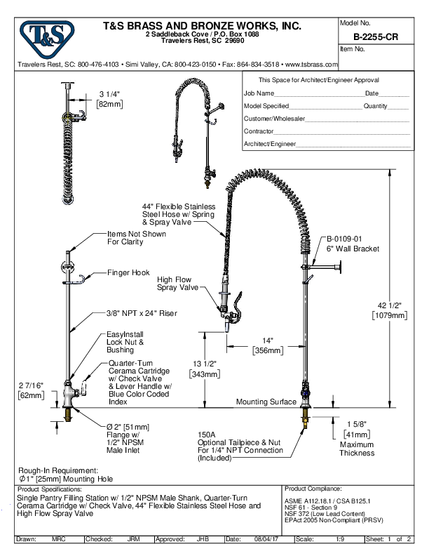 Cutsheet