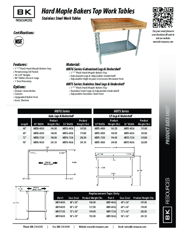 Cutsheet