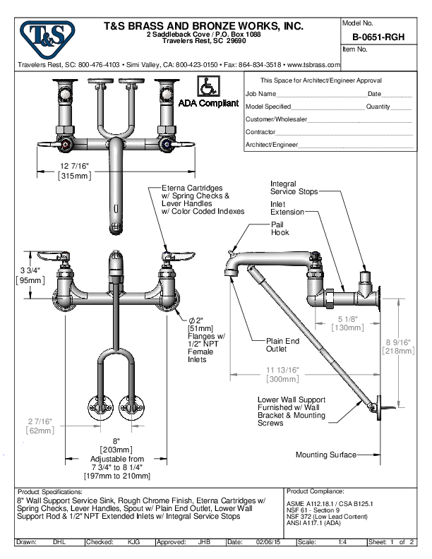 Cutsheet