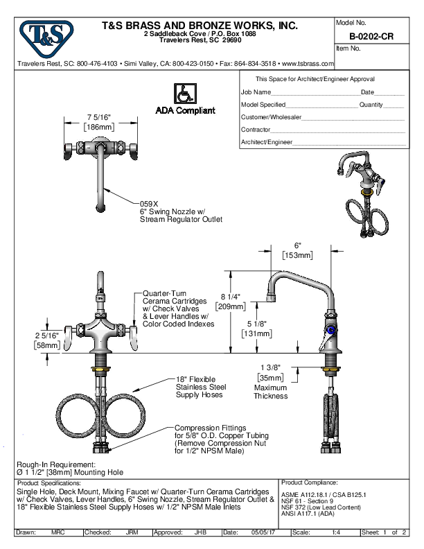 Cutsheet