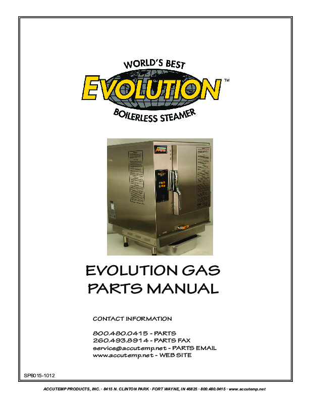 Parts Manual