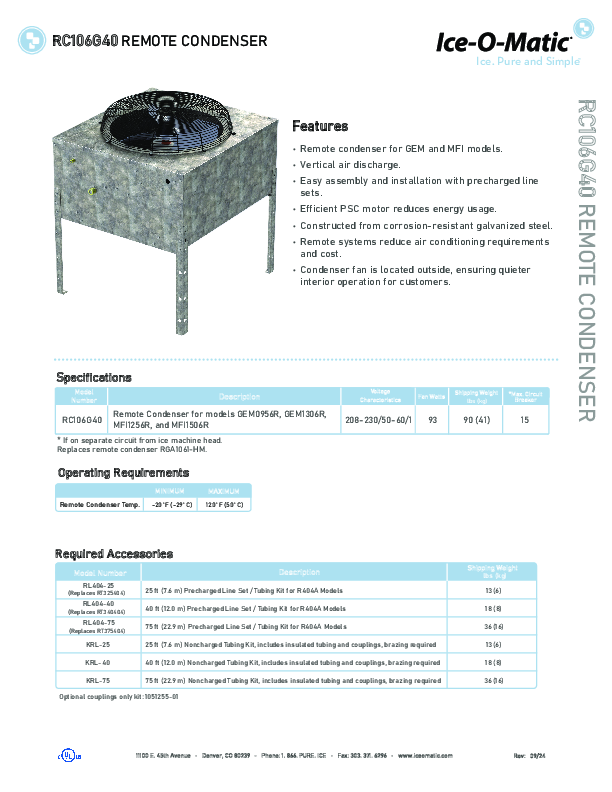 Cutsheet