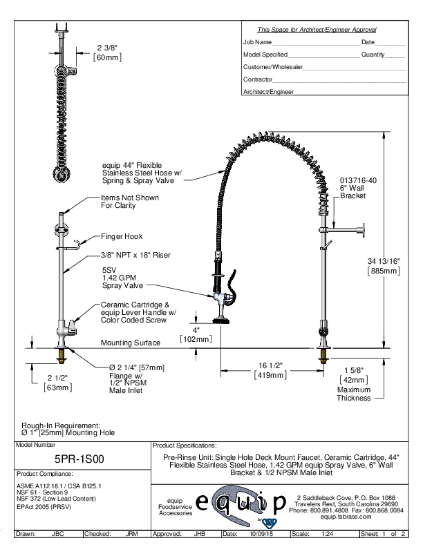 Cutsheet