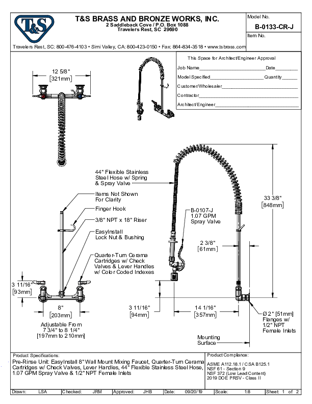 Cutsheet