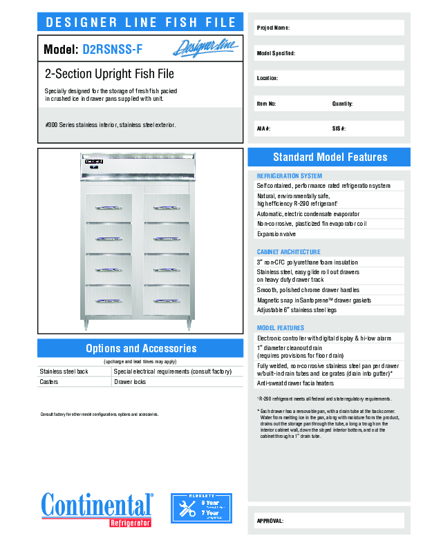 Cutsheet