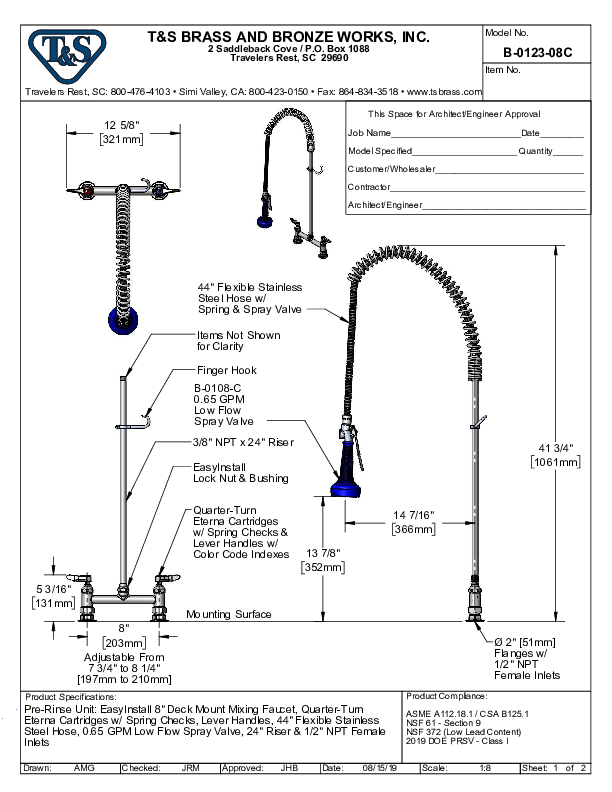 Cutsheet