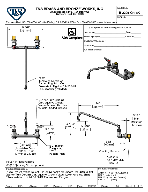 Cutsheet