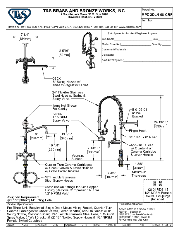 Cutsheet