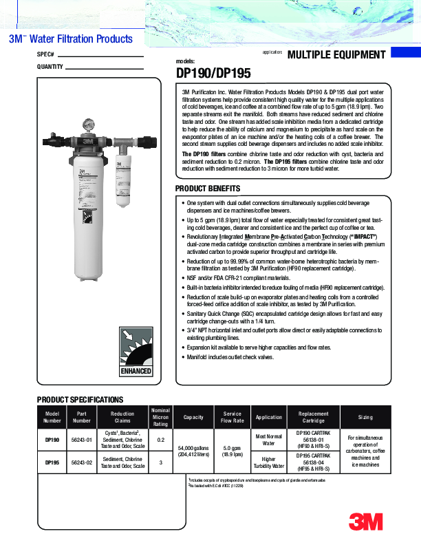 Cutsheet