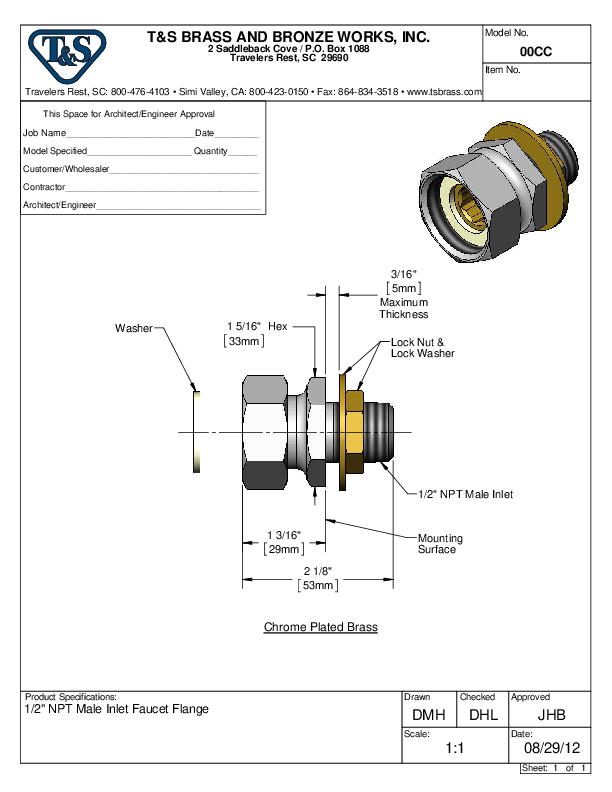 Cutsheet