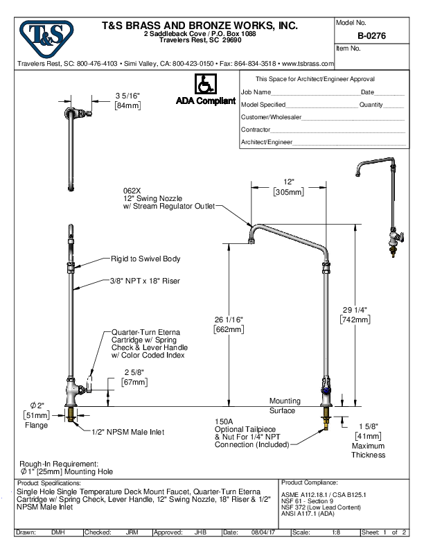 Cutsheet