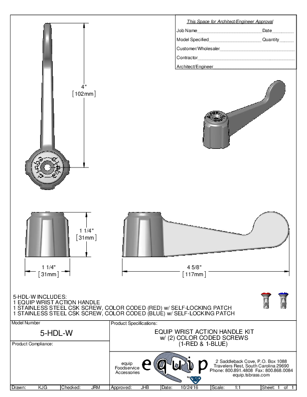 Cutsheet