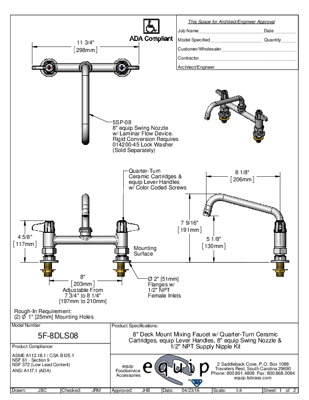 Cutsheet