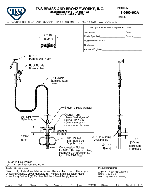 Cutsheet