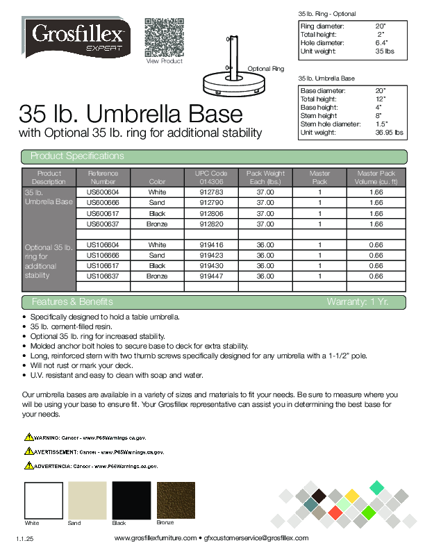 Cutsheet