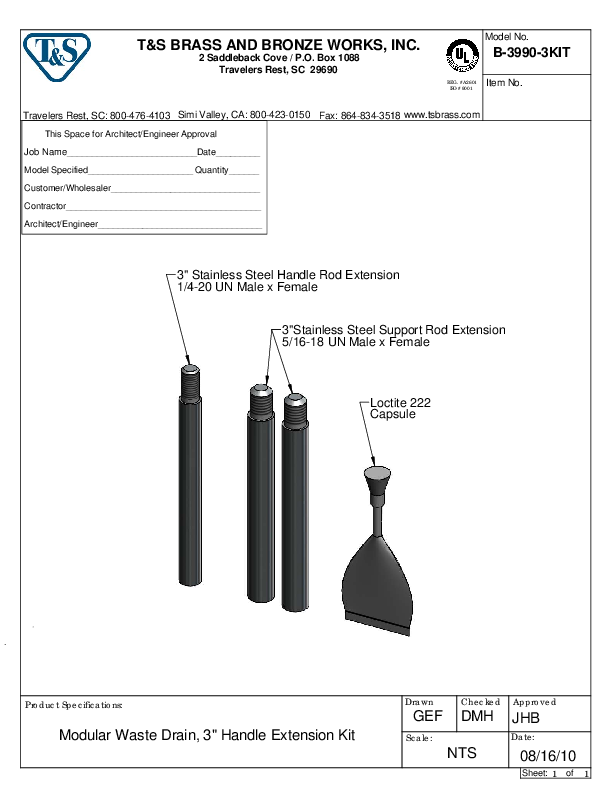 Cutsheet