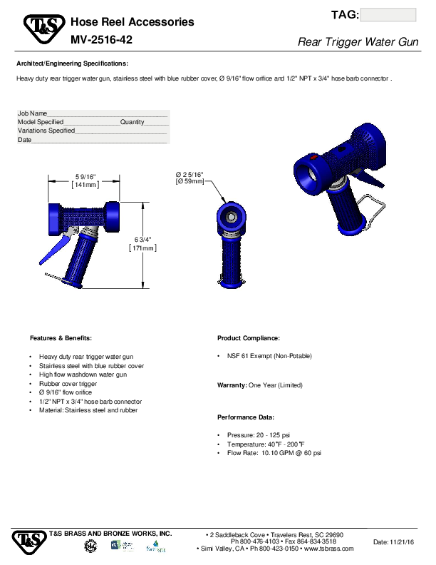 Cutsheet