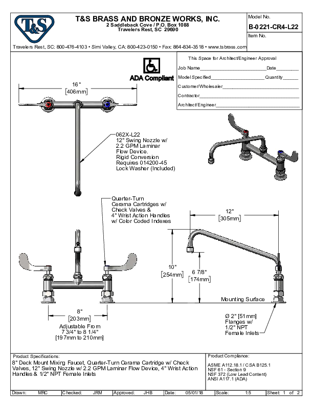 Cutsheet