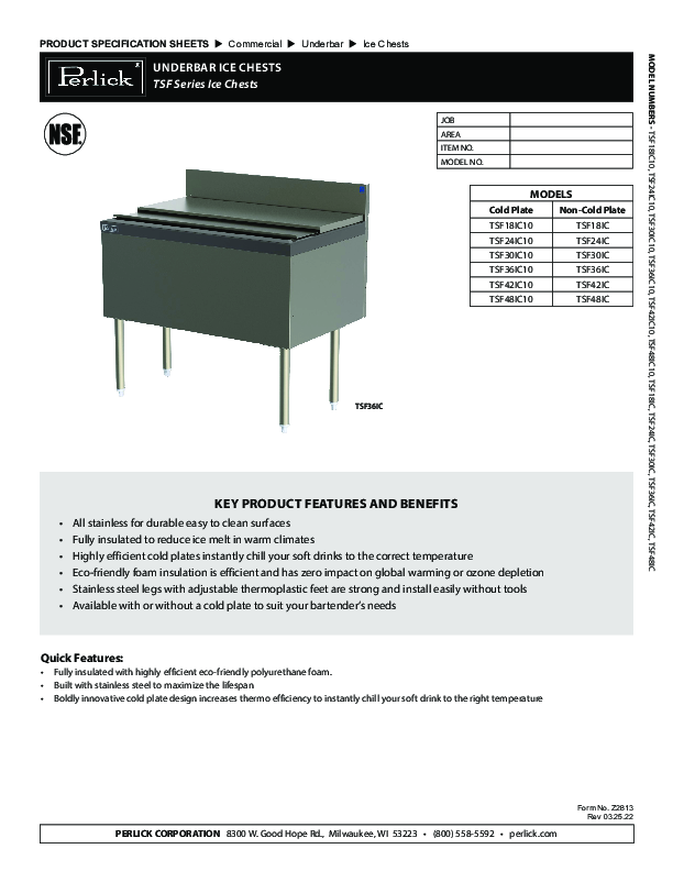 Cutsheet