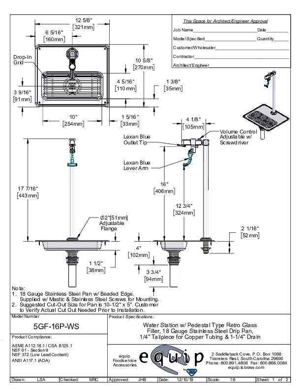 Cutsheet