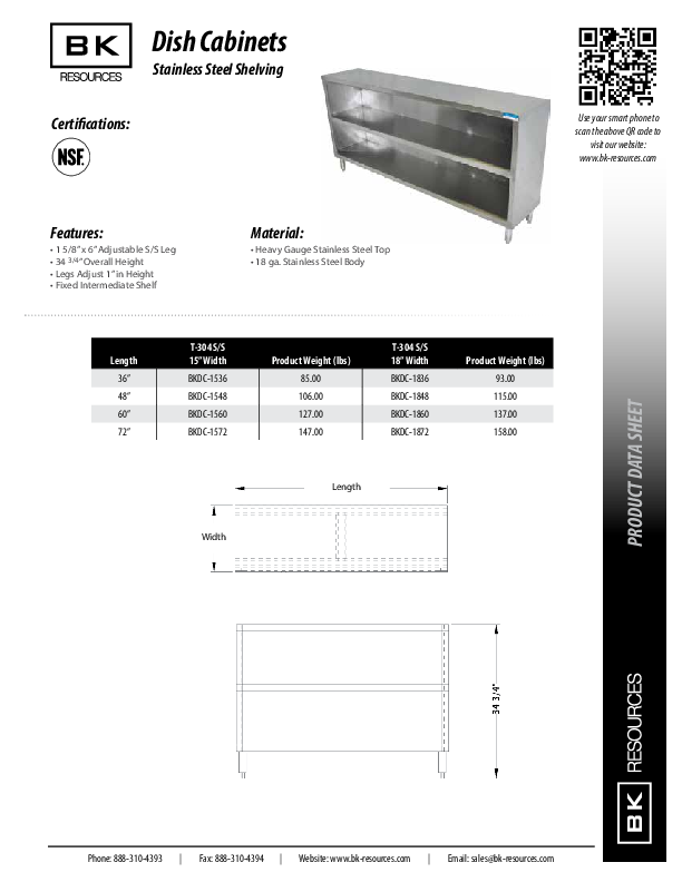 Cutsheet