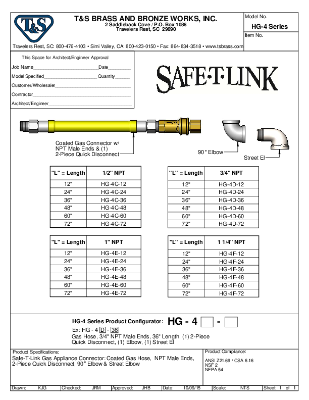 Cutsheet